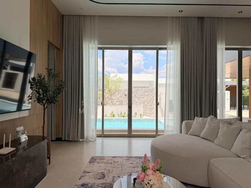 ขาย Luxury Pool Villa ชั้นเดียว เชียงใหม่ บรรยากาศรีสอร์ต บนทำเลสันผักหวาน–หางดง เชียงใหม่ สัมผัสการ, Chiang Mai, San Phak Wan, Hang Dong, Chiang Mai, 4 Bedrooms, 310 sqm, Single Detached House For Sale, by Sirinrat Maneerat, 500576681 - DDproperty.com