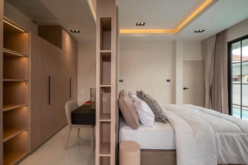 ขาย Private pool villa ในโครงการ หมู่บ้านพิมุกต์ 4(เฟส2) เพียง 4นาที สามารถเดินทางถึง โรงเรียนนานาชา, Chiang Mai, San Phra Net, San Sai, Chiang Mai, 4 Bedrooms, 420 sqm, Single Detached House For Sale, by Sirinrat Maneerat, 500576728 - DDproperty.com