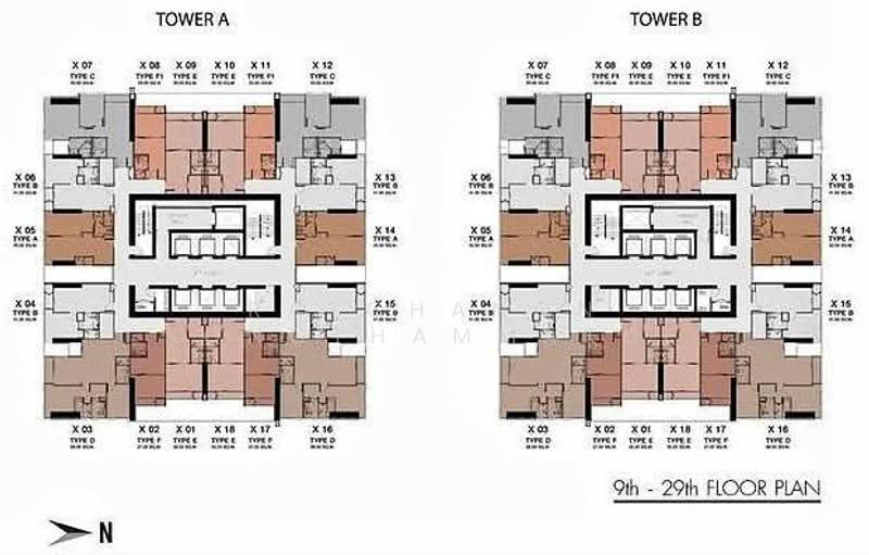 One9Five Asoke-Rama 9 : วัน ไนน์ ไฟว์ อโศก-พระราม 9, กรุงเทพ, 195 ถนนพระราม 9 ซอย 5, ห้วยขวาง, กรุงเทพ, 36 ตร.ม., คอนโด ขาย, โดย Ratchanon Songthammakul, 500577329 - DDproperty.com