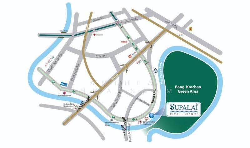 Supalai Riva Grande Rama 3 : ศุภาลัย ริวา แกรนด์ พระราม 3, กรุงเทพ, ถนนพระราม 3, ช่องนนทรี, ยานนาวา, กรุงเทพ, 145 ตร.ม., คอนโด ขาย, โดย Anthea Khwanngam, 500577530 - DDproperty.com