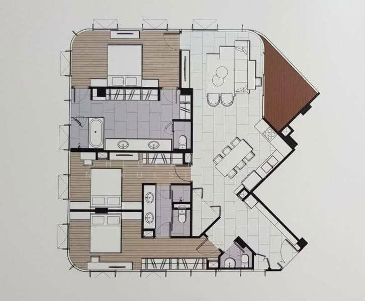 ASHTON Residence 41, Bangkok, Sukhumvit 41, Khlong Tan Nua, Watthana, Bangkok, 3 Bedrooms, 135 sqm, Condo For Rent, by Khlueanphon Nukulsirisak, 500577761 - DDproperty.com