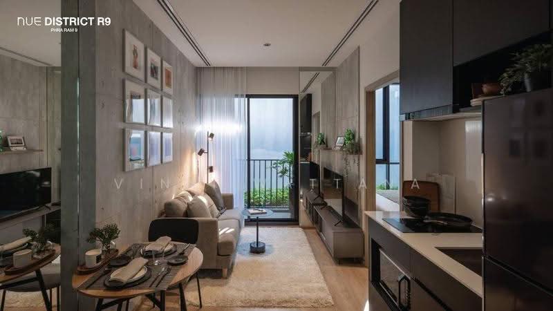 Nue District R9 : นิว ดิสทริค อาร์ 9, กรุงเทพ, 59 ถนนพระราม 9, ห้วยขวาง, กรุงเทพ, 26 ตร.ม., คอนโด ขาย, โดย Vinai Wattana, 500578482 - DDproperty.com