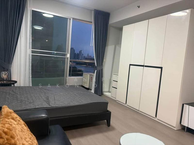 Supalai River Place Charoen Nakorn, Bangkok, 1529 Soi Chareonnakorn 39, Chareonnakorn Road, Bang Lam Phu Lang, Khlong San, Bangkok, Studio, 35 sqm, Condo For Rent, by Tanapat Sakonsontised, 500578699 - DDproperty.com