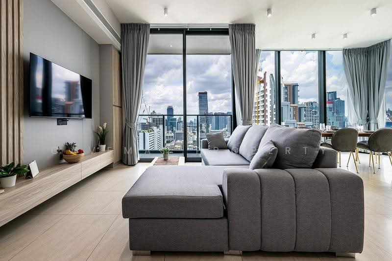Tait Sathorn 12, Bangkok, Soi Sathorn 12, Sathorn Road, Silom, Bang Rak, Bangkok, 2 Bedrooms, 105 sqm, Condo For Rent, by Caveman Property, 500578737 - DDproperty.com