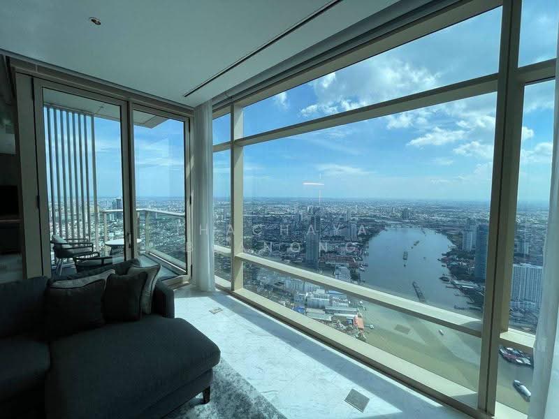 Four Seasons Private Residences, Bangkok, 300 Charoen Krung Road, Yan Nawa, Sathon, Bangkok, 2 Bedrooms, 132 sqm, Condo For Rent, by Thachaya Buanong, 500578916 - DDproperty.com