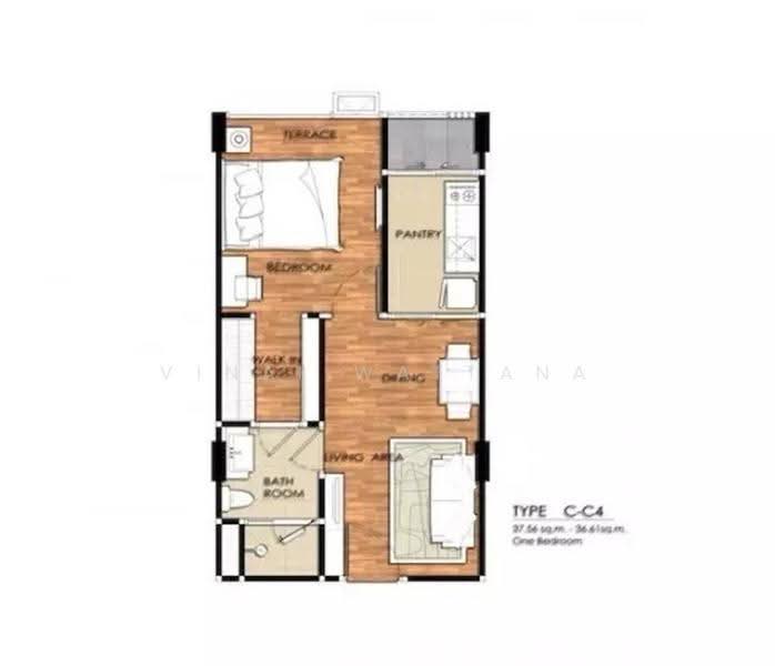Mayfair Place Sukhumvit 64, bangkok, Sukhumvit 64 Road, Bang Chak, Phra Khanong, Bangkok, 1 Bedroom, 38 sqm, Condo For Sale, by Vinai Wattana, 500579019 - DDproperty.com