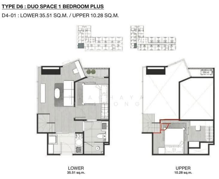 Knightsbridge Space Ratchayothin, Bangkok, Phaholyothin Road, Chatuchak, Bangkok, 2 Bedrooms, 45 sqm, Condo For Sale, by Thachaya Buanong, 500579089 - DDproperty.com