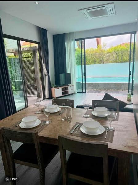 8R0934 Pool villa for rent 2 bedroom 2 bathroom 55,000/month at chalong have fully furnished, ภูเก็ต, ฉลอง, เมืองภูเก็ต, ภูเก็ต, 120 ตร.ม., วิลล่า ให้เช่า, โดย PK LIFE Property, 500579255 - DDproperty.com