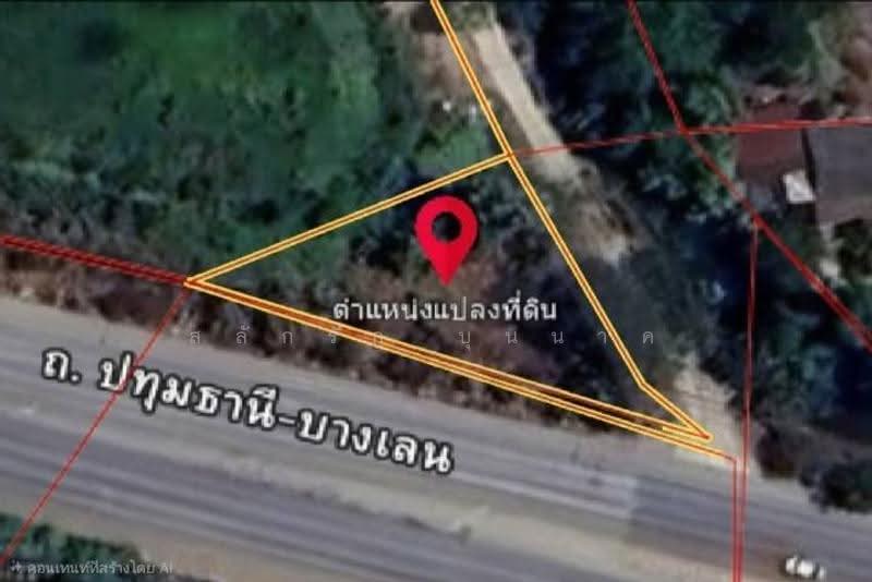 ขายที่ดิน 120 ตร.ว. ติดถนนหลัก ถนนปทุมธานี-บางเลน อำเภอบางเลน จังหวัดนครปฐม, นครปฐม, ไผ่หูช้าง, บางเลน, นครปฐม, 480 ตร.ม., ที่ดิน ขาย, โดย สลักรัก บุนนาค, 500579298 - DDproperty.com