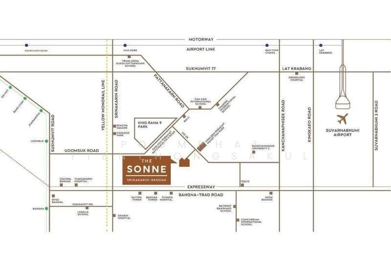 The Sonne Srinakarin-Bangna : เดอะ ซอนเน่ ศรีนครินทร์-บางนา, กรุงเทพ, ซอยชุมชนมหาดไทย 3 ถนนบางนา-ตราด, ดอกไม้, ประเวศ, กรุงเทพ, 245 ตร.ม., บ้านแฝด ขาย, โดย Poomphat Tienthongsakul, 500579725 - DDproperty.com