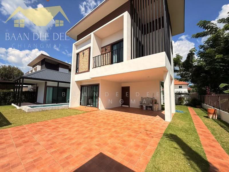 Luxury Pool Villa for Rent near Charoen Charoen Market, Rental Price: 40,000 THB / month No.13P010, Chiang Mai, San Kamphaeng, San Kamphaeng, Chiang Mai, 3 Bedrooms, 193 sqm, Single Detached House For Rent, by Baandeedee Chiangmai, 500579845 - DDproperty.com