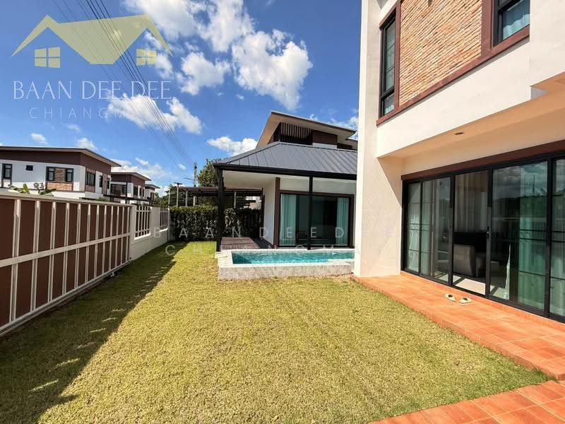 Luxury Pool Villa for Rent near Charoen Charoen Market, Rental Price: 40,000 THB / month No.13P010, Chiang Mai, San Kamphaeng, San Kamphaeng, Chiang Mai, 3 Bedrooms, 193 sqm, Single Detached House For Rent, by Baandeedee Chiangmai, 500579845 - DDproperty.com