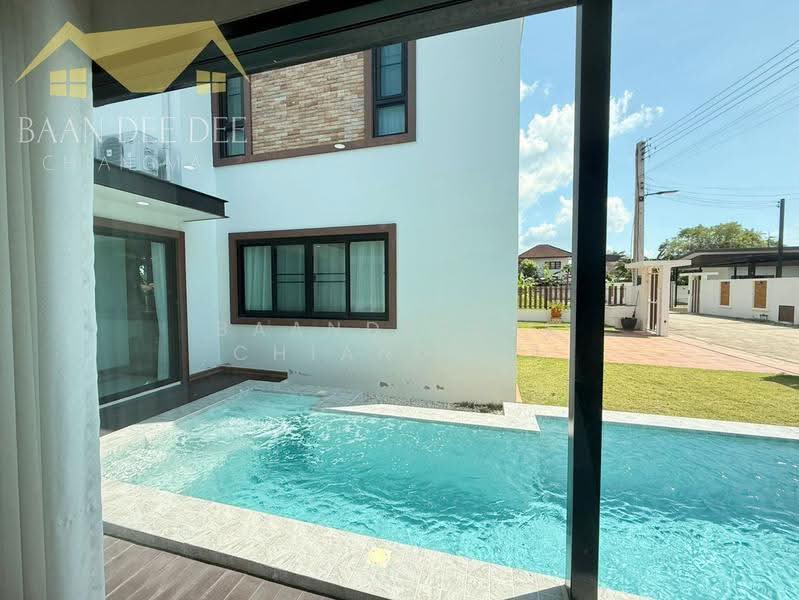 Luxury Pool Villa for Rent near Charoen Charoen Market, Rental Price: 40,000 THB / month No.13P010, Chiang Mai, San Kamphaeng, San Kamphaeng, Chiang Mai, 3 Bedrooms, 193 sqm, Single Detached House For Rent, by Baandeedee Chiangmai, 500579845 - DDproperty.com