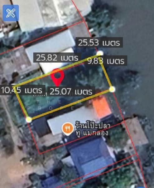 ที่ดินแม่กลอง สมุทรสงคราม, Samut Songkhram, Mae Klong, Muang Samut Songkhram, Samut Songkhram, , 256 sqm, Land For Sale, by The Best Property อิ๋ว, 500580123 - DDproperty.com