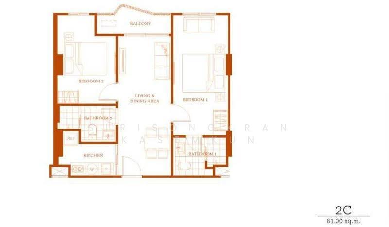 Cabanas Hua Hin, prachuap-khiri-khan, Nong Kae, Hua Hin, Prachuap Khiri Khan, 2 Bedrooms, 50 sqm, Condo For Sale, by Sirisongkran Kasemkun, 500580316 - DDproperty.com