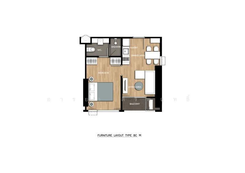 THE CROWN Residences, Bangkok, Rama 4 Road, Thung Maha Mek, Sathon, Bangkok, 1 Bedroom, 36 sqm, Condo For Rent, by อารยา ติรพฤทธิ์, 500580636 - DDproperty.com