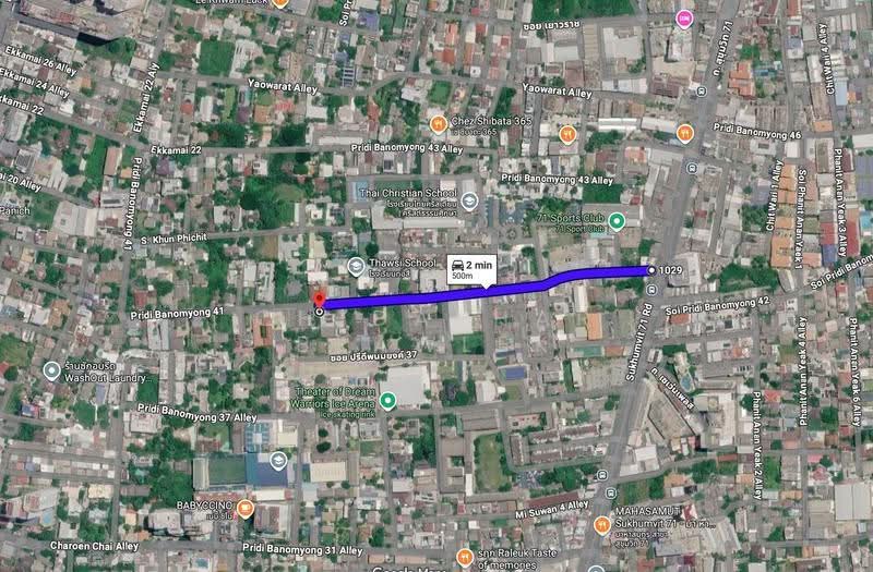 Land for sale Ekkamai 22 – Pridi Banomyong 41 213.3 sq. wah., bangkok, Phra Kanong Nua, Watthana, Bangkok, , 853 sqm, Land For Sale, by Chidaphar Beawlek, 500580657 - DDproperty.com