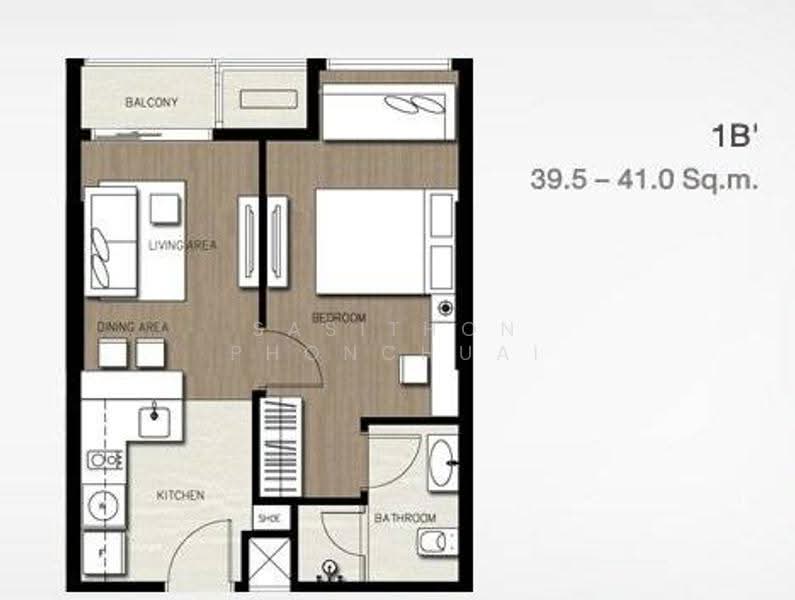 Onyx Phahonyothin, Bangkok, 1505 Phahonyothin Road, Samsen Nai, Phaya Thai, Bangkok, 1 Bedroom, 40 sqm, Condo For Rent, by Sasithon Phonchuai, 500581816 - DDproperty.com
