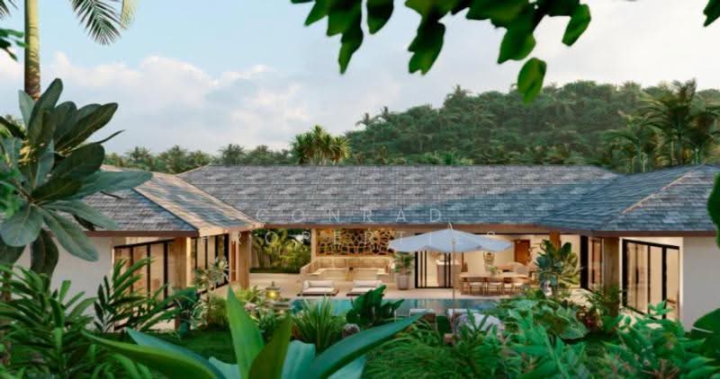 Tropical 2-4 Bed Balinese Pool Garden Villas in Lamai, สุราษฎร์ธานี, มะเร็ต, เกาะสมุย, สุราษฎร์ธานี, 436 ตร.ม., วิลล่า ขาย, โดย Conrad Properties, 500582647 - DDproperty.com