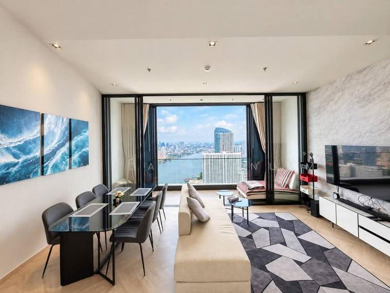 Chapter Charoennakhon–Riverside, bangkok, Charoennakorn Road, Bang Lam Phu Lang, Khlong San, Bangkok, 2 Bedrooms, 79 sqm, Condo For Rent, by Farida Phetnuam, 500583276 - DDproperty.com