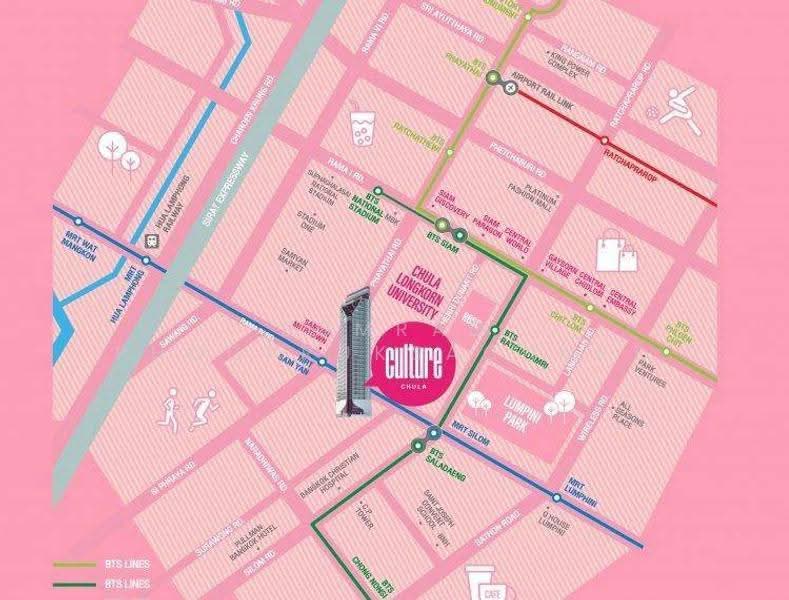 Culture Chula, bangkok, 38/12 Soi Pratu Chai, Si Phraya, Bang Rak, Bangkok, 1 Bedroom, 38 sqm, Condo For Rent, by Somrad Phoopruksachart, 500583824 - DDproperty.com