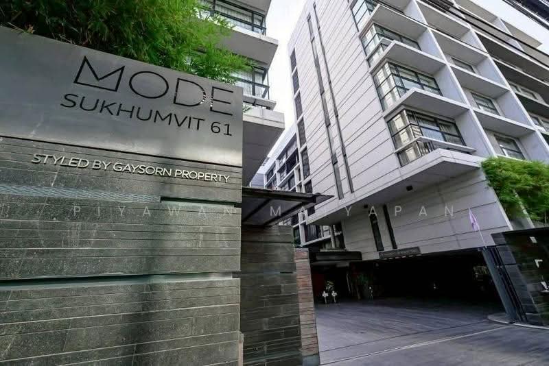 Mode Sukhumvit 61, Bangkok, Sukhumvit 61 Road, Khlong Tan Nua, Watthana, Bangkok, 1 Bedroom, 55 sqm, Condo For Rent, by Piyawan Maiyapan, 500584209 - DDproperty.com