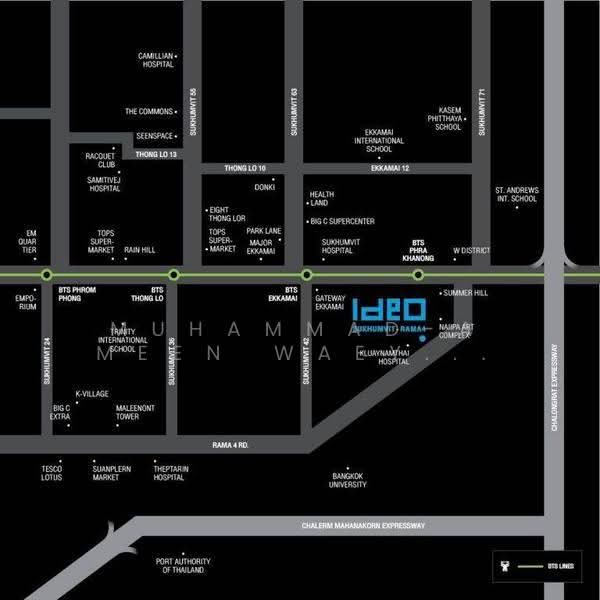 IDEO Sukhumvit Rama 4, bangkok, Soi Sukhumvit 44, Sukhumvit Road, Phra Kanong, Khlong Toei, Bangkok, 1 Bedroom, 35 sqm, Condo For Rent, by Muhammad-ameen Waeyusoh, 500584331 - DDproperty.com