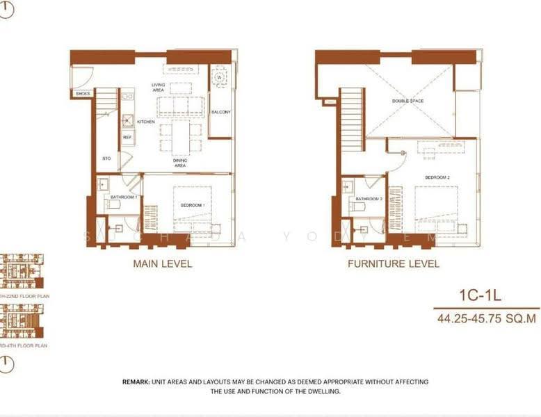 SHUSH Ratchathewi, bangkok, Phayathai Road, Thung Phaya Thai, Ratchathewi, Bangkok, 2 Bedrooms, 40 sqm, Condo For Sale, by Suchada Yodyiem, 500584333 - DDproperty.com
