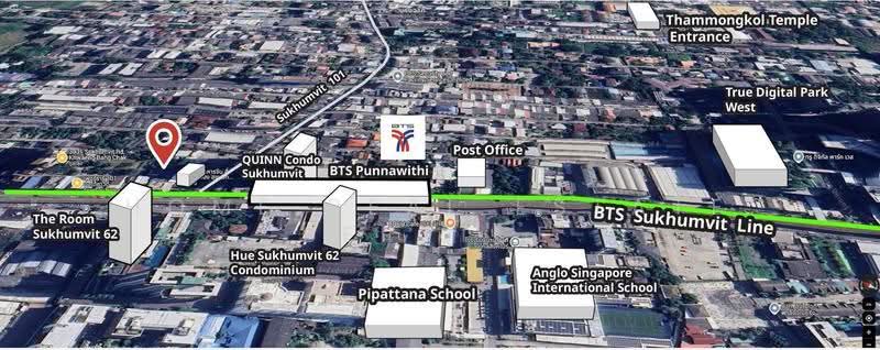 ที่ดินสุขุมวิท 101 ติด รถไฟฟ้าสถานีปุณณวิถี, bangkok, Bang Chak, Phra Khanong, Bangkok, , 3,940 sqm, Land For Sale, by HOME Real Estate Service, 500584677 - DDproperty.com