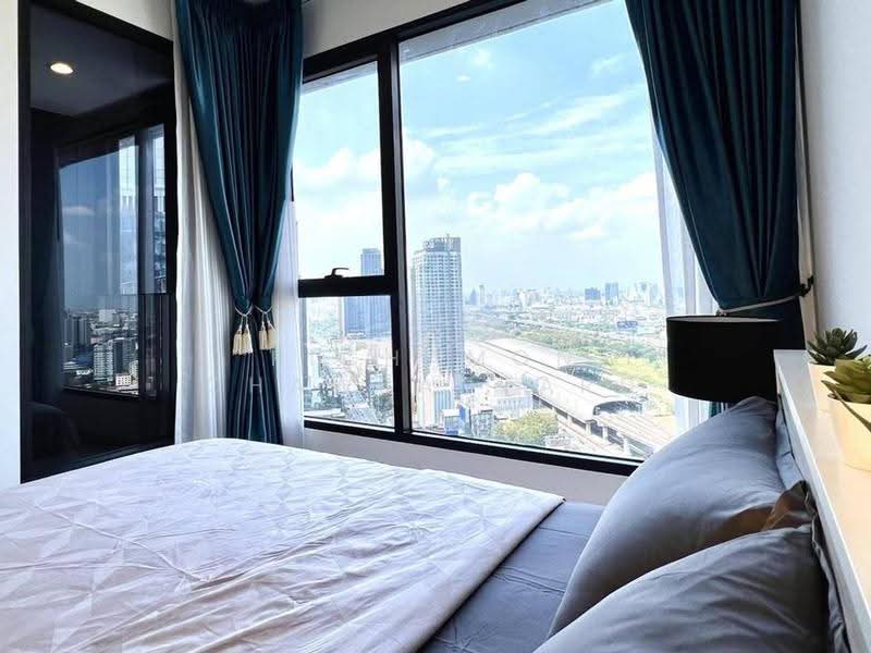 IDEO Mobi Asoke, bangkok, New Petchaburi Road, Bang Kapi, Huai Khwang, Bangkok, 1 Bedroom, 35 sqm, Condo For Rent, by Pichamon Chawbantard, 500585465 - DDproperty.com