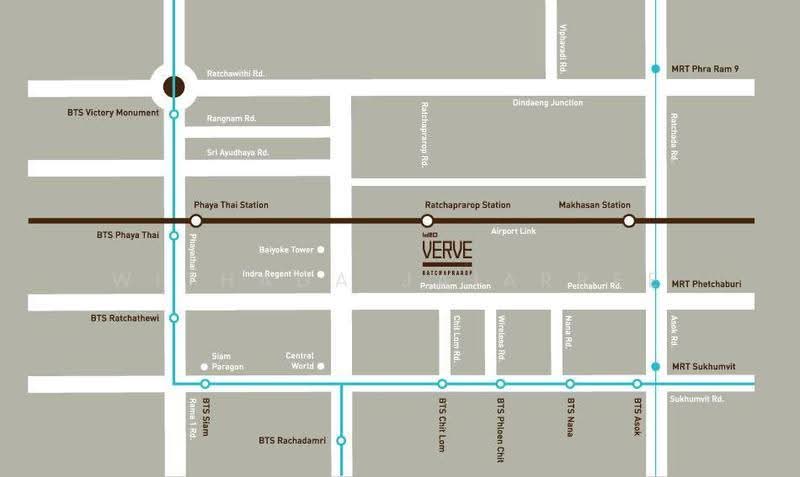 IDEO Verve Ratchaprarop, bangkok, Ratchaprarop, Makkasan, Ratchathewi, Bangkok, 2 Bedrooms, 72 sqm, Condo For Rent, by Withada Jaiarree, 500585472 - DDproperty.com