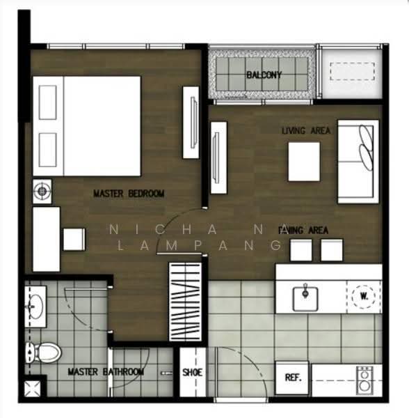 Wyne Sukhumvit, bangkok, 1120 Sukhumvit Road, Phra Kanong, Khlong Toei, Bangkok, 1 Bedroom, 42 sqm, Condo For Sale, by Nicha Na Lampang, 500585966 - DDproperty.com