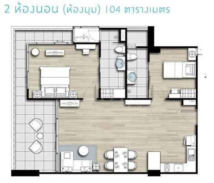 My Resort Hua Hin : มายรีสอร์ท หัวหิน, ประจวบคีรีขันธ์, ถนนตะเกียบ, หนองแก, หัวหิน, ประจวบคีรีขันธ์, 104 ตร.ม., คอนโด ให้เช่า, โดย Jirapat Chuangsawadsak, 500586100 - DDproperty.com