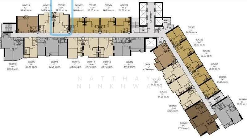 The Line Jatujak-Mochit, bangkok, Phaholyothin Road, Jom Phon, Chatuchak, Bangkok, 1 Bedroom, 35 sqm, Condo For Sale, by Natthaya Ninkhwan, 500586362 - DDproperty.com
