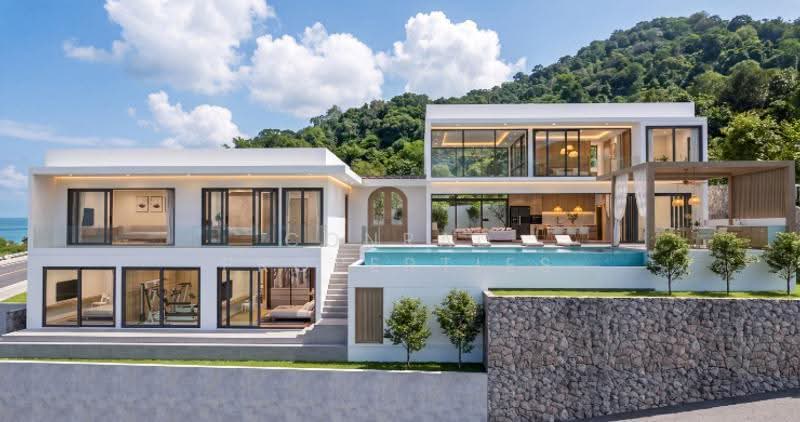 Luxury 4+1 Bed Sunset Sea View Villa in Ban Makham, สุราษฎร์ธานี, อ่างทอง, เกาะสมุย, สุราษฎร์ธานี, 742 ตร.ม., วิลล่า ขาย, โดย Conrad Properties, 500587456 - DDproperty.com
