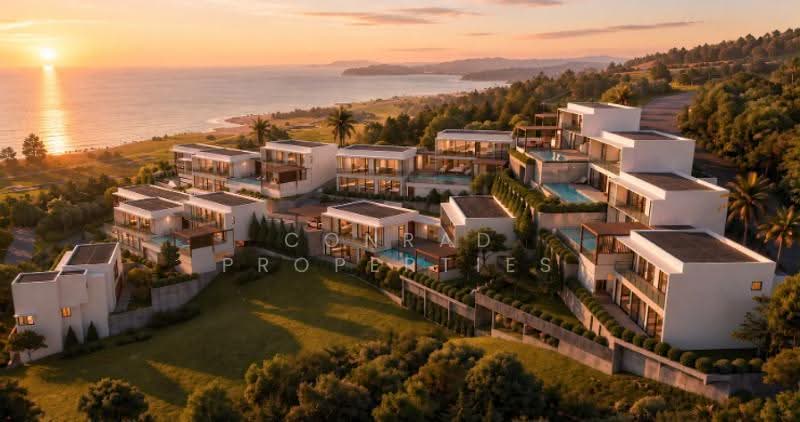 Luxury 4+1 Bed Sunset Sea View Villa in Ban Makham, surat-thani, Ang Thong, Ko Samui, Surat Thani, 4 Bedrooms, 742 sqm, Villa For Sale, by Conrad Properties, 500587456 - DDproperty.com