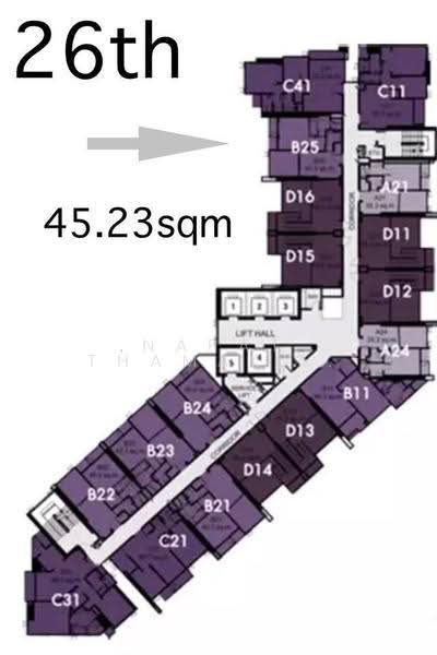 Rhythm Sukhumvit 44/1, bangkok, Sukhumvit Road, Phra Kanong, Khlong Toei, Bangkok, 1 Bedroom, 45 sqm, Condo For Rent, by Napat Thamakulangkul, 500587544 - DDproperty.com