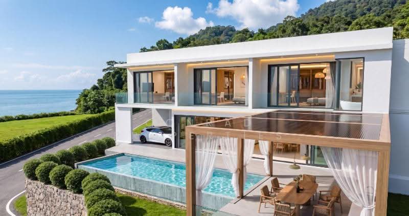 Modern 2 Bed Sea View Luxury Villas in Ban Makham, surat-thani, Ang Thong, Ko Samui, Surat Thani, 2 Bedrooms, 463 sqm, Villa For Sale, by Conrad Properties, 500587695 - DDproperty.com