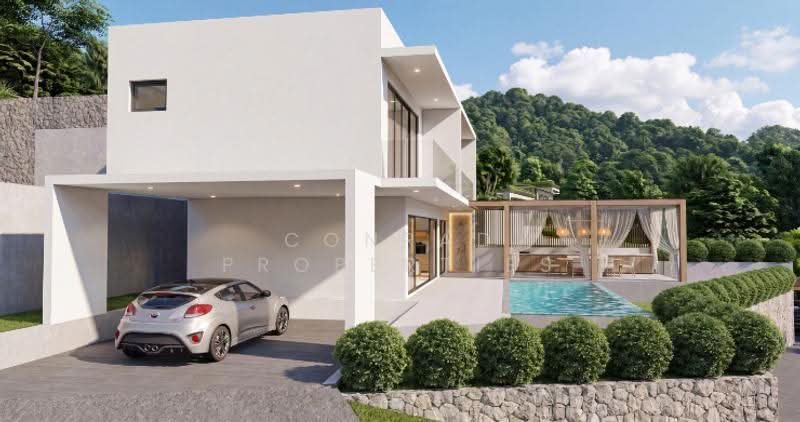 Modern 2 Bed Sea View Luxury Villas in Ban Makham, สุราษฎร์ธานี, อ่างทอง, เกาะสมุย, สุราษฎร์ธานี, 463 ตร.ม., วิลล่า ขาย, โดย Conrad Properties, 500587695 - DDproperty.com