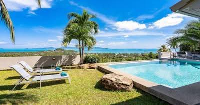 ขาย - Dual Villa 8 Bed Sea View Investment Villas in Bophut, สุราษฎร์ธานี