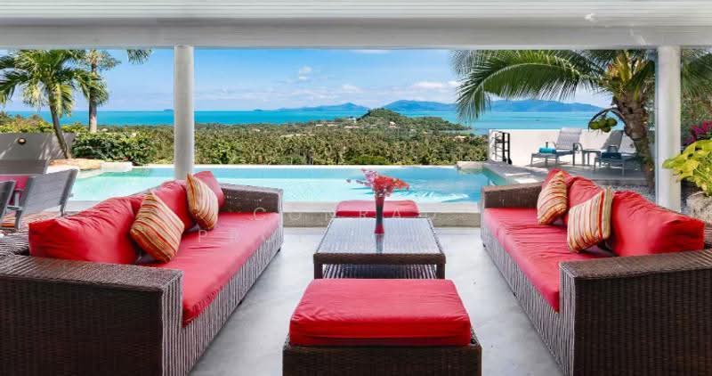 Dual Villa 8 Bed Sea View Investment Villas in Bophut, surat-thani, Bo Put, Ko Samui, Surat Thani, 8 Bedrooms, 1,200 sqm, Villa For Sale, by Conrad Properties, 500587849 - DDproperty.com