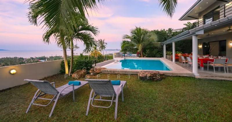 Dual Villa 8 Bed Sea View Investment Villas in Bophut, สุราษฎร์ธานี, บ่อผุด, เกาะสมุย, สุราษฎร์ธานี, 1,200 ตร.ม., วิลล่า ขาย, โดย Conrad Properties, 500587849 - DDproperty.com