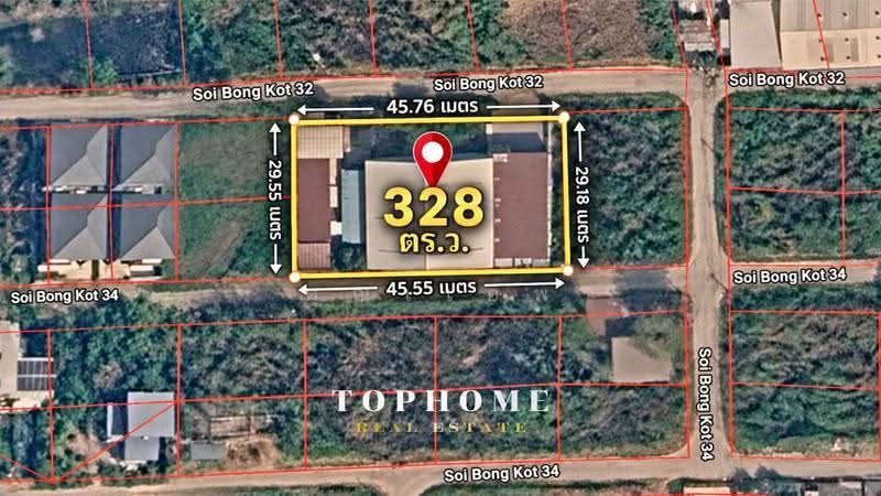 ขายด่วน! ที่ดิน + โกดัง ซอยบงกช 32 รังสิต–คลอง 2 พร้อมใบอนุญาตก่อสร้าง เนื้อที่ 328 ตารางวา, pathum-thani, Khlong Song, Khlong Luang, Pathum Thani, , 1,312 sqm, Land For Sale, by คุณเเอพ, 500588368 - DDproperty.com