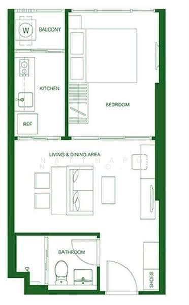 The Line Vibe, bangkok, 414, Jom Phon, Chatuchak, Bangkok, 1 Bedroom, 37 sqm, Condo For Rent, by Natthapong Laomahong, 500588383 - DDproperty.com