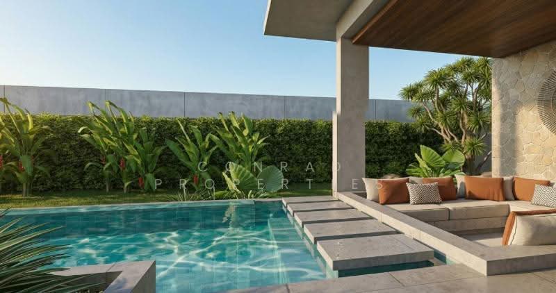 Bali Style 3 Bed Garden Pool Villa for Sale in Maenam, surat-thani, Mae Nam, Ko Samui, Surat Thani, 3 Bedrooms, 1,182 sqm, Villa For Sale, by Conrad Properties, 500588436 - DDproperty.com