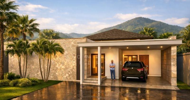 Bali Style 3 Bed Garden Pool Villa for Sale in Maenam, surat-thani, Mae Nam, Ko Samui, Surat Thani, 3 Bedrooms, 1,182 sqm, Villa For Sale, by Conrad Properties, 500588436 - DDproperty.com
