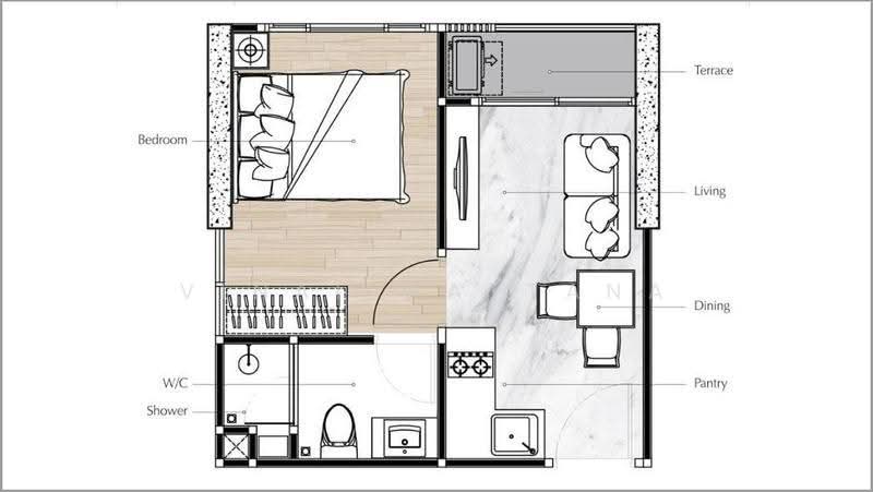 เบลส เรสสิเด้นซ์ เอกมัย (Bless Residence Ekkamai), กรุงเทพ, Sukhumvit 71, คลองตันเหนือ, วัฒนา, กรุงเทพ, 27 ตร.ม., คอนโด ขาย, โดย Vinai Wattana, 500589562 - DDproperty.com