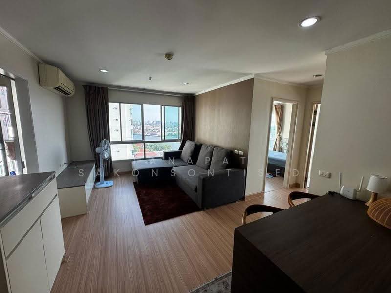 Lumpini Ville Phibulsongkhram-Riverview, nonthaburi, 55 Phibun Songkhram Rd, Suan Yai, Muang Nonthaburi, Nonthaburi, 2 Bedrooms, 59 sqm, Condo For Rent, by Tanapat Sakonsontised, 500589692 - DDproperty.com