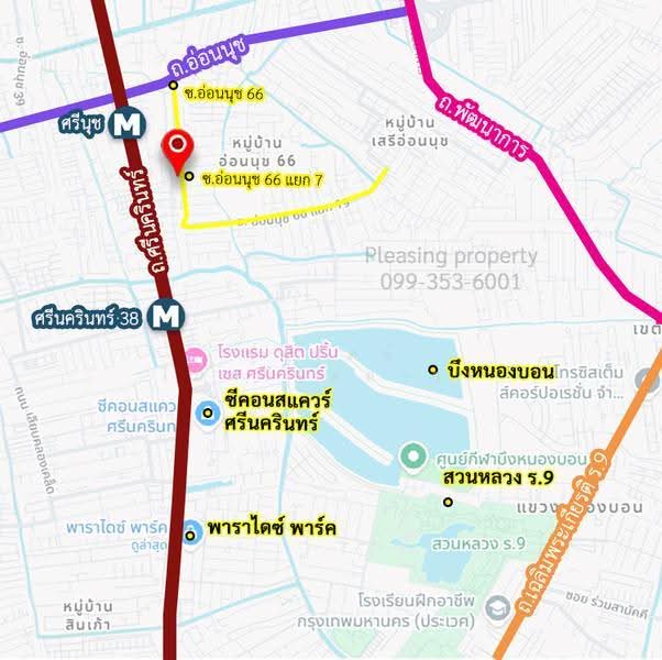 Soi Onnut 66 Yaek 7, bangkok, อ่อนนุช, On Nut, Suan Luang, Bangkok, 3 Bedrooms, 222 sqm, Townhouse For Sale, by Roongrat Maitreejittawon, 500590007 - DDproperty.com