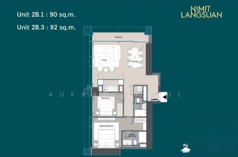 Nimit Langsuan, bangkok, Langsuan Road, Lumphini, Pathum Wan, Bangkok, 2 Bedrooms, 92 sqm, Condo For Sale, by Pemika Aukkaraleekul, 500590301 - DDproperty.com